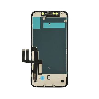 LCD and Digitizer Assembly for iPhone 11 (Steel Plate Pre-Installed) (iQ7) (Breakage Coverage)