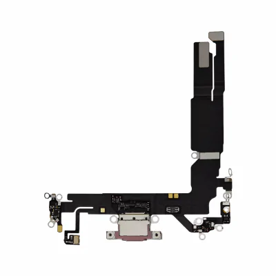 Charging Port for iPhone 16 Pink (Aftermarket) 