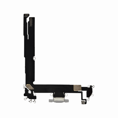 Charging Port for iPhone 16 Plus White (Aftermarket) 