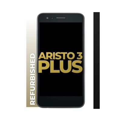 LCD and Digitizer Assembly for LG Aristo 3 / Aristo 3 Plus / Tribute Empire Black (with Frame)