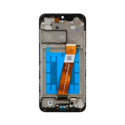 LCD and Digitizer Assembly for Samsung Galaxy A01 (A015) (with Frame) (Refurbished) (Type-C Frame)