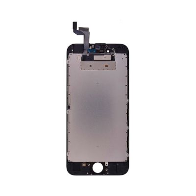 LCD and Digitizer Assembly for iPhone 6S (Steel Plate Pre-Installed) (Aftermarket) Black