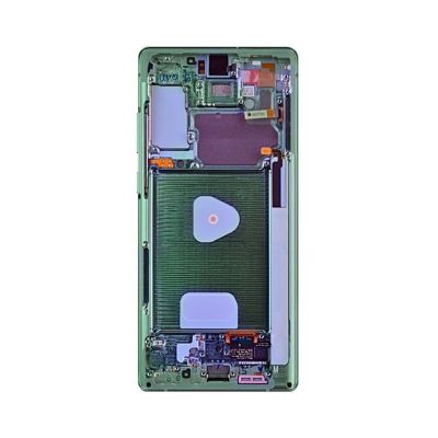 OLED and Digitizer Assembly for Samsung Galaxy Note 20 5G Mystic Green (With Frame) (Refurbished)
