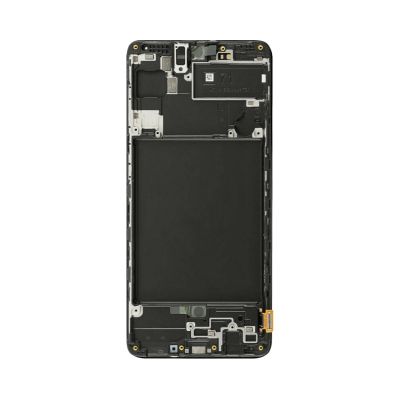 LCD and Digitizer Assembly for Samsung Galaxy A71 (A715) Black (with Frame) (Aftermarket)