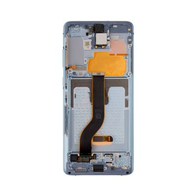 OLED and Digitizer Assembly for Samsung Galaxy S20 Plus 5G Cloud Blue (With Frame) (Refurbished)