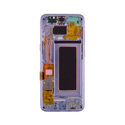 OLED and Digitizer Assembly for Samsung Galaxy S8 Orchid Grey (With Frame) (Refurbished)