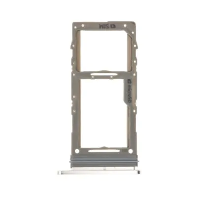 Dual Sim Card Tray for Samsung Galaxy Note 10 Plus Aura White
