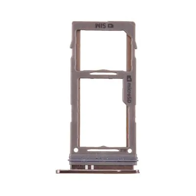 Single Sim Card Tray for Samsung Galaxy S10 / S10 Plus / S10E White