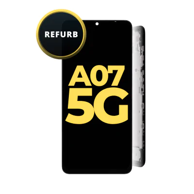 LCD and Digitizer Assembly for Samsung Galaxy A07 5G (A076) (2026) (with Frame) (Refurbished)