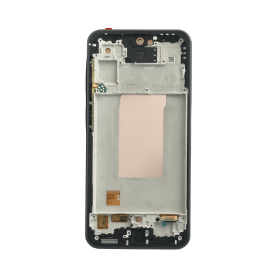 LCD and Digitizer Assembly for Samsung Galaxy A36 5G (A366) (2025) Black (with Frame) (Aftermarket)