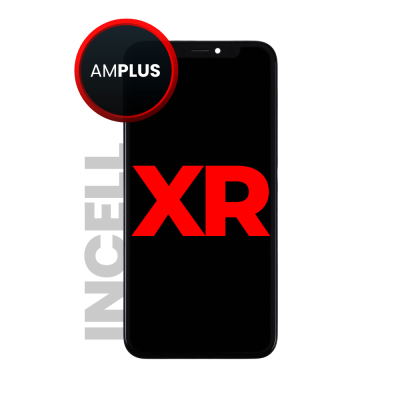 LCD and Digitizer Assembly for iPhone XR (Steel Plate Pre-Installed) (Aftermarket Plus Incell)