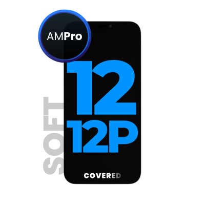 OLED and Digitizer Assembly for iPhone 12 / 12 Pro (OLED Soft) (Breakage Coverage)