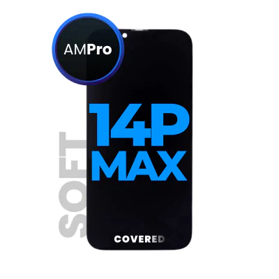 OLED and Digitizer Assembly for iPhone 14 Pro Max (OLED Soft) (120hz) (Breakage Coverage)