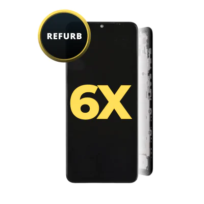 LCD and Digitizer Assembly for T-Mobile REVVL 6x 5G (with Frame) (Refurbished)