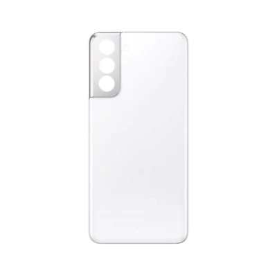 Back Door with Camera Lens for Samsung Galaxy S21 5G Phantom White (No Logo)