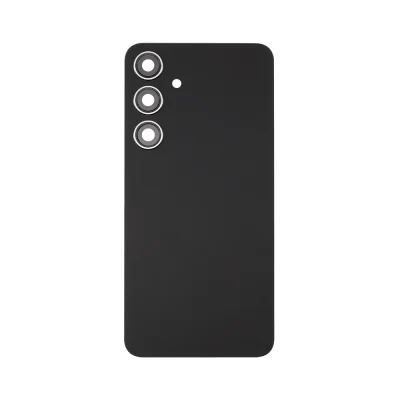 Back Door with Camera Lens for Samsung Galaxy S24 5G Onyx Black (No Logo)