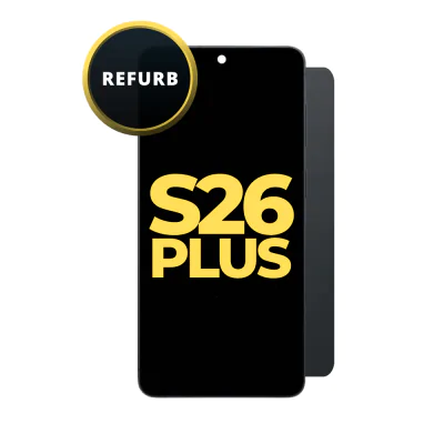 OLED and Digitizer Assembly for Samsung Galaxy S26 Plus 5G (with Frame) Black (Refurbished)