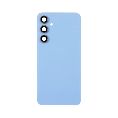 Back Door with Camera Lens for Samsung Galaxy S24 FE 5G Blue (No Logo)