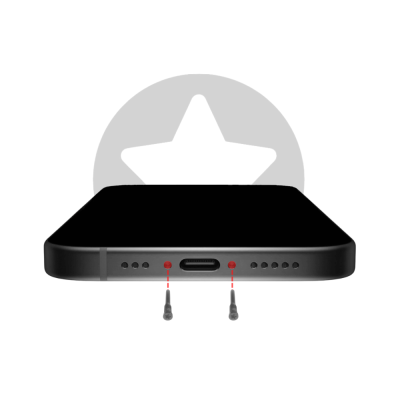 Bottom Screws for iPhone 15 Pro / iPhone 15 Pro Max (100 pack) Blue