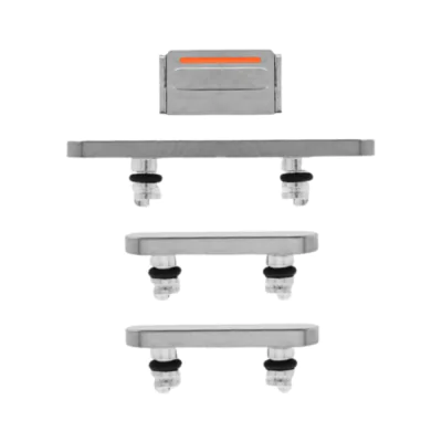 Button Set for iPhone 12 Pro / 12 Pro Max Silver