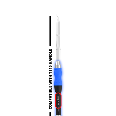 C115 Lead Free Soldering Iron Replacement Tip (For T115 Handle) (S Tip) (Aixun)