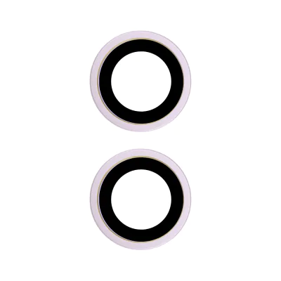 Camera Lens With Bracket for iPhone 15 / iPhone 15 Plus Pink