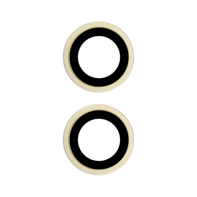 Camera Lens With Bracket for iPhone 15 / iPhone 15 Plus Yellow