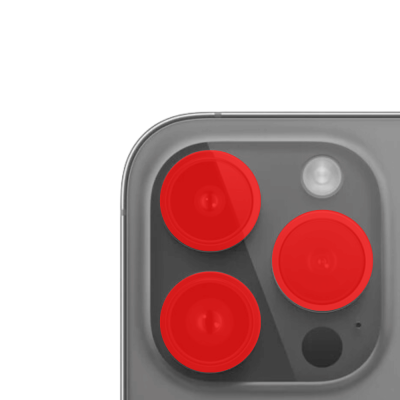 Camera Lens With Bracket for iPhone 15 Pro Natural Titanium