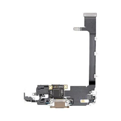 Charging Port for iPhone 11 Pro Max Gold (Aftermarket)