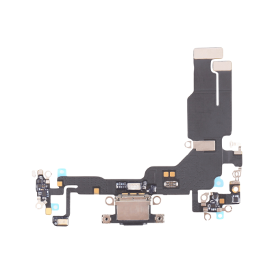 Charging Port for iPhone 15 Black (Aftermarket)