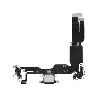 Charging Port for iPhone 15 Plus Black (Aftermarket)