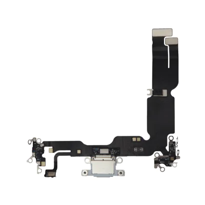 Charging Port for iPhone 15 Plus Blue (Aftermarket)