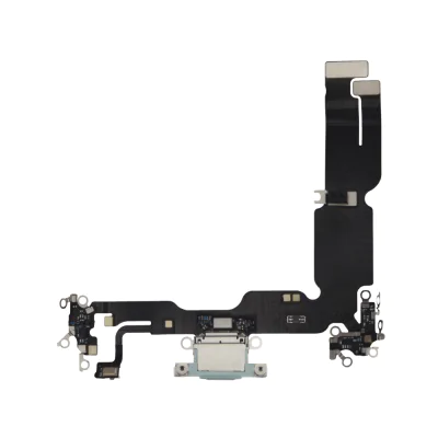 Charging Port for iPhone 15 Plus Green (Aftermarket)