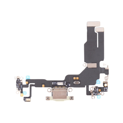 Charging Port for iPhone 15 Yellow (Aftermarket)