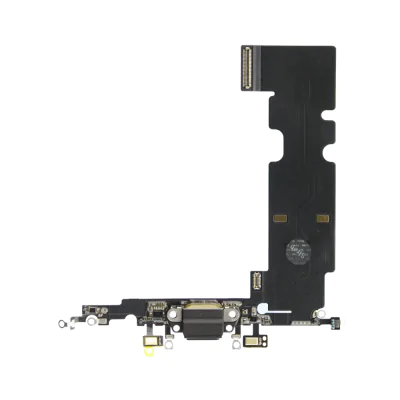 Charging Port for iPhone 8 Plus Black (Aftermarket)