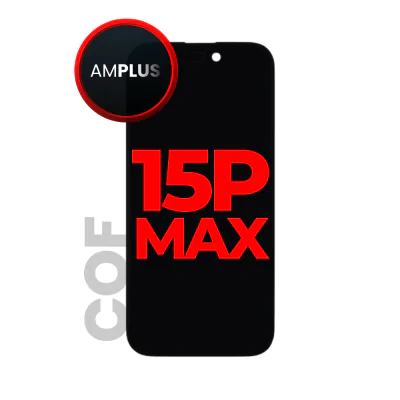 LCD and Digitizer Assembly for iPhone 15 Pro Max (Aftermarket Plus COF / 120hz)