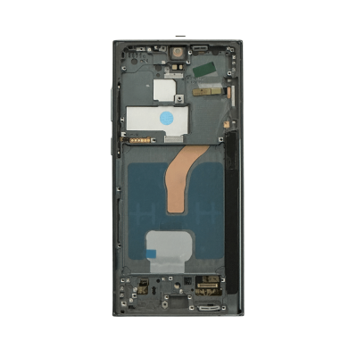 OLED and Digitizer Assembly for Samsung Galaxy S22 Ultra 5G Green (With Frame) (Aftermarket Plus / 120hz)