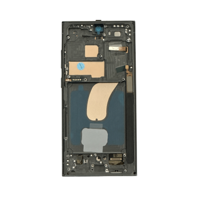 OLED and Digitizer Assembly for Samsung Galaxy S23 Ultra Green (with Frame) (Aftermarket / 120hz)