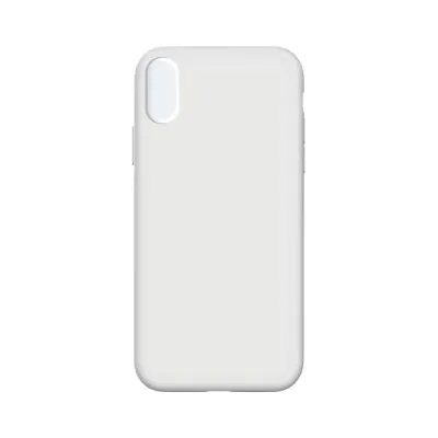 Silicone Phone Case for iPhone XR Grey (No Logo)