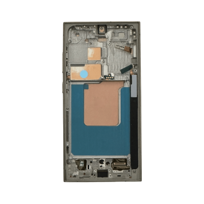 OLED and Digitizer Assembly for Samsung Galaxy S24 Ultra 5G Titanium Gray (with Frame) (Aftermarket Plus / 120hz)