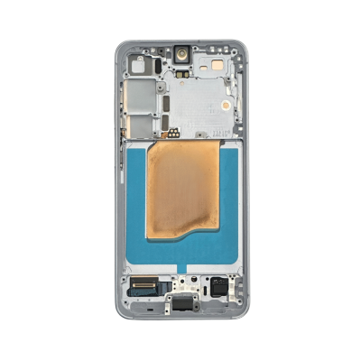 OLED and Digitizer Assembly for Samsung Galaxy S25 5G (with Frame) Icy Blue (Refurbished)
