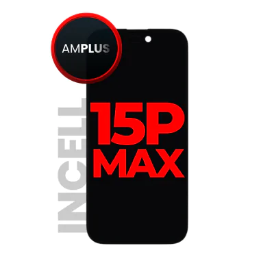 LCD and Digitizer Assembly for iPhone 15 Pro Max (Aftermarket Plus Incell / 120hz)