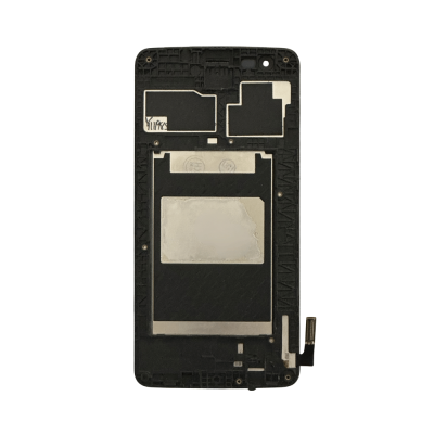 LCD and Digitizer Assembly for LG K8 (2017) / Aristo Black (with Frame) (Refurbished)