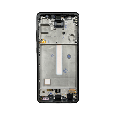 LCD and Digitizer Assembly for Samsung Galaxy A52 5G (A526) / A52s (A528) (with Frame) Black (Aftermarket)