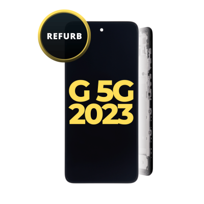 LCD and Digitizer Assembly for Moto G 5G (2023) (XT2313) (with Frame) (Refurbished)