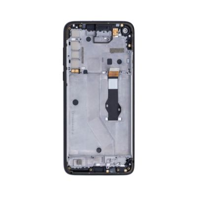 LCD and Digitizer Assembly for Moto G8 Power (XT2041-1/3) Black (with Frame) (Refurbished)
