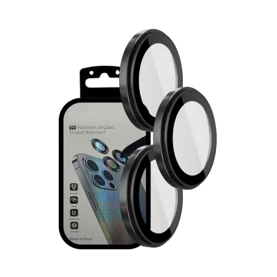 Rear Camera Lens Protector for iPhone 14 Pro / iPhone 14 Pro Max (Black)