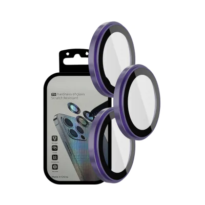 Rear Camera Lens Protector for iPhone 14 Pro / iPhone 14 Pro Max (Purple)