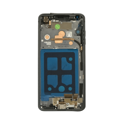 LCD and Digitizer Assembly for LG G6 Black (with Frame) (Refurbished)