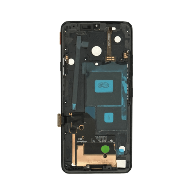 LCD and Digitizer Assembly for LG G7 / G7 Plus / G7 One Black (with Frame) (Refurbished)